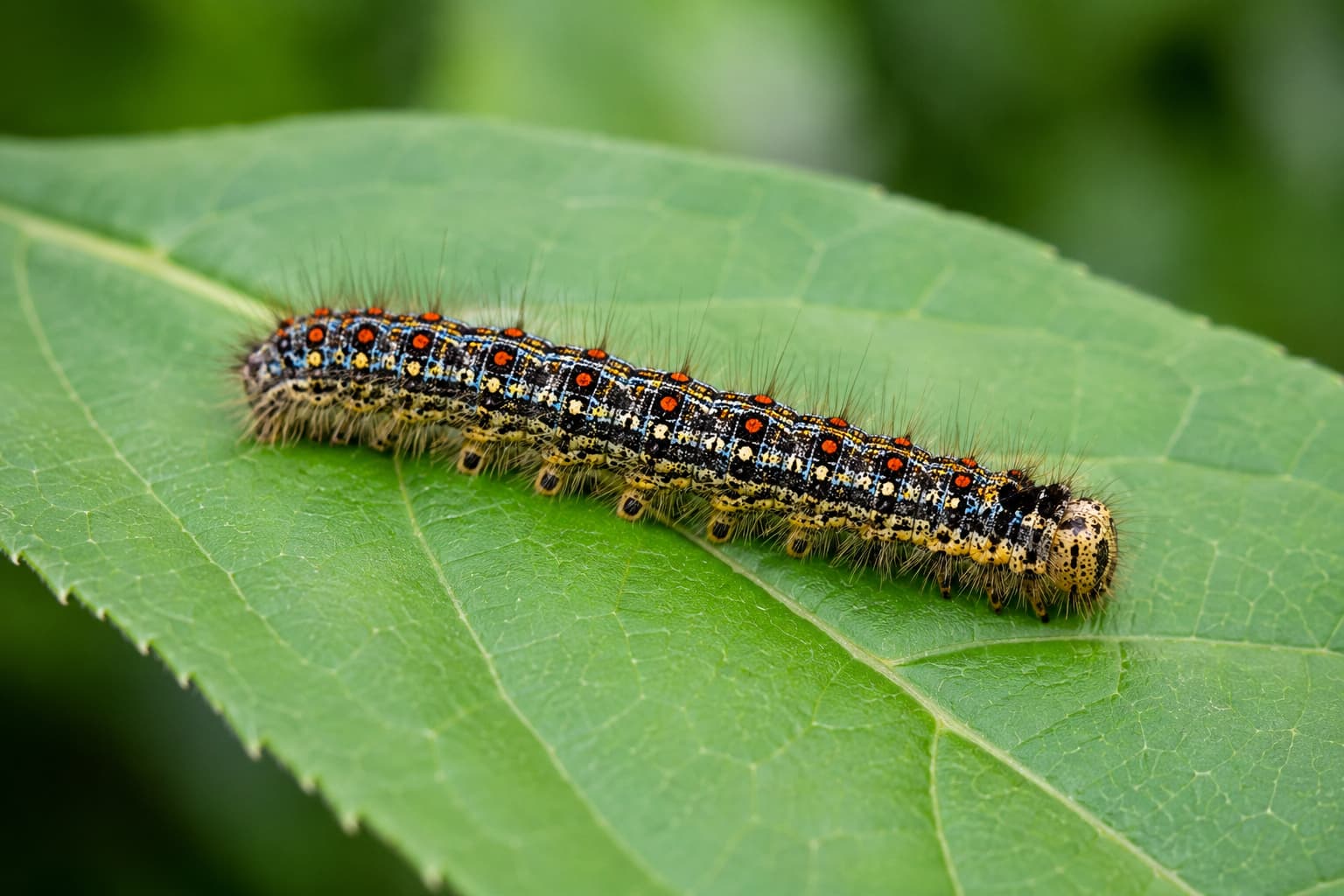 Caterpillar identification using AI